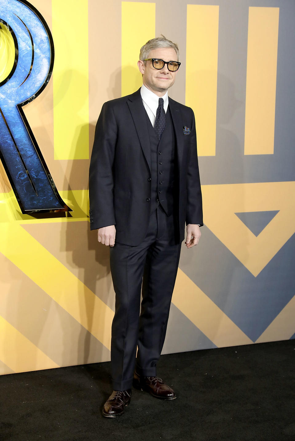 Martin Freeman at the European Premiere of ‘Black Panther’ in London