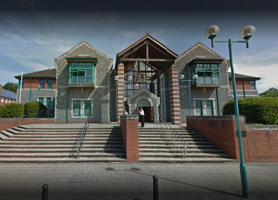 Galvin was sentenced at Canterbury Crown Court (Google Street View)