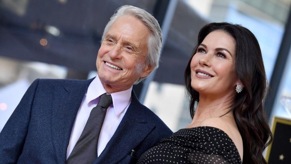 Michael Douglas and Catherine Zeta-Jones.  Axelle/Bauer-Griffin/FilmMagic.