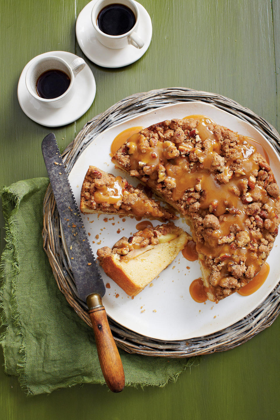 Caramel Apple Coffee Cake