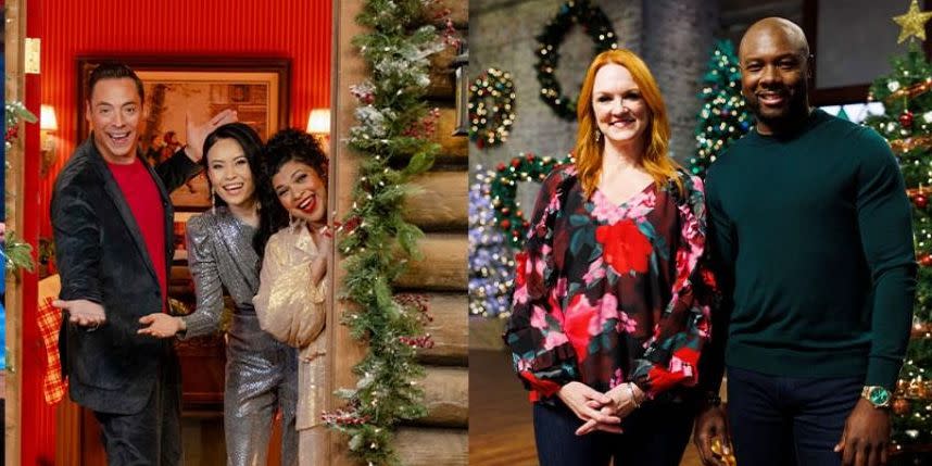 food network christmas lineup