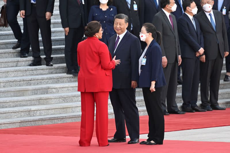 Honduran President Xiomara Castro visits China