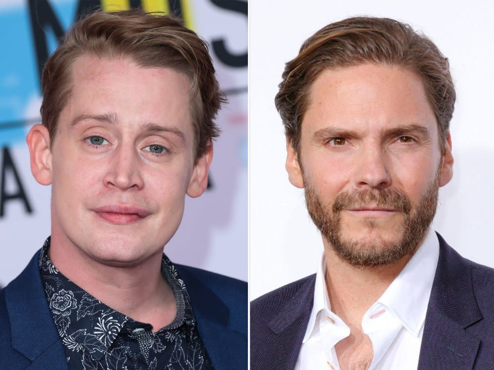 Macaulay Culkin (l.) und Daniel Brühl. (Bild: Xavier Collin/Image Press Agency/ImageCollect / imago/Future Image)