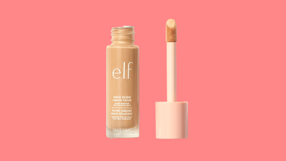 Bring luminosity to your complexion with the Halo Glow Liquid Filter from E.L.F. Cosmetics.