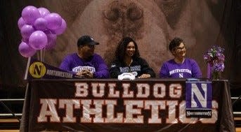 Heath senior Renae Cunningham recently signed to play softball at Northwestern.