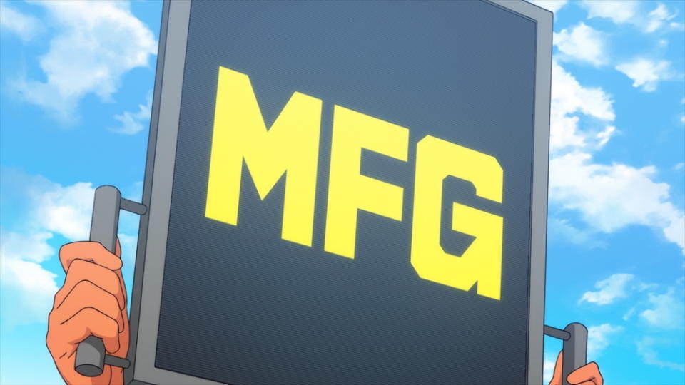 圖／《MF GHOST》的故事主軸圍繞在「MFG」公路賽事，比賽過程還使用高性能無人機，隨時跟拍捕捉現場畫面。