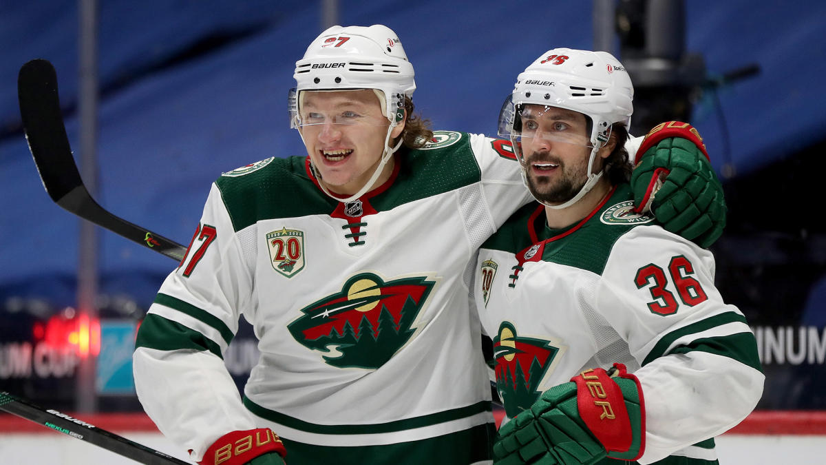 Wild star Kirill Kaprizov scored his 100th career goal. Here are