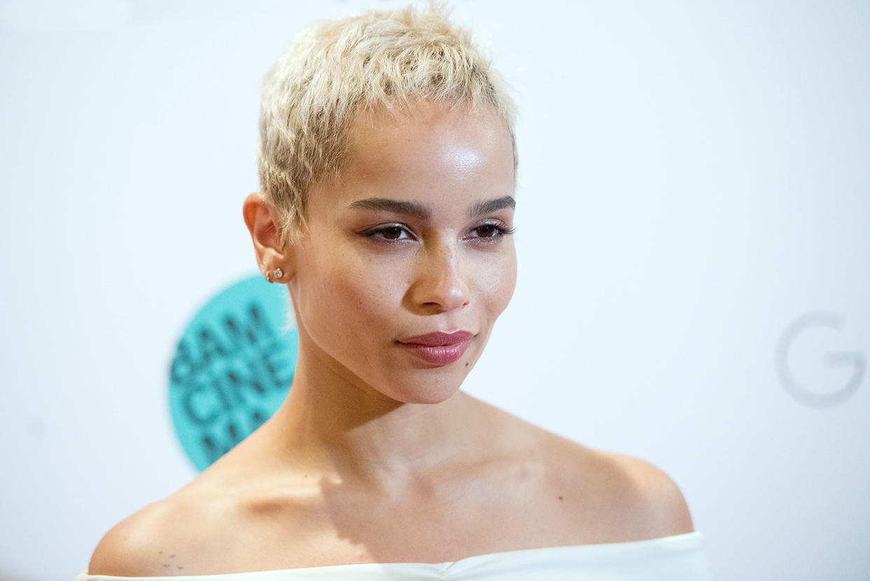 Zoë Kravitz is a true beauty chameleon. (Photo: Getty Images)