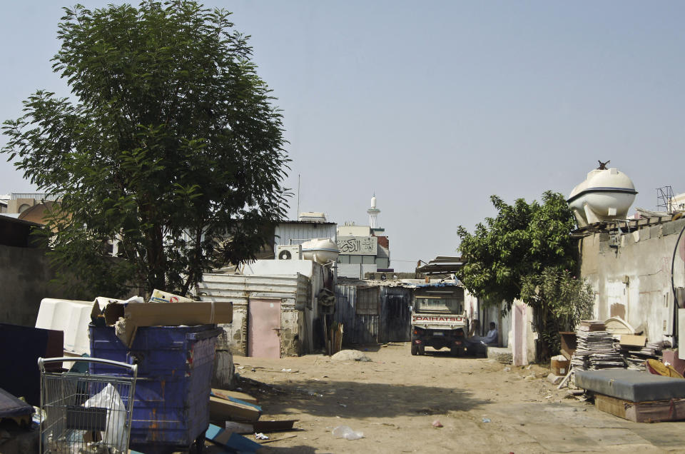 This Feb. 8, 2010 image released by the Jeddah Development and Urban Regeneration Company shows an unplanned settlement, or slum neighborhood, of Al-Salamah in Jiddah, Saudi Arabia. (AP Photo/Usamah Shehata , Jeddah Development and Urban Regeneration Company)