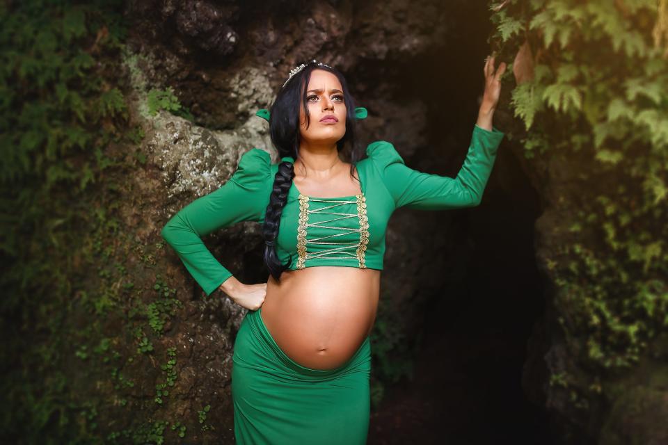 Pregnant Disney Princess Photo Shoot