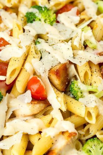 Chicken Caesar Pasta Salad