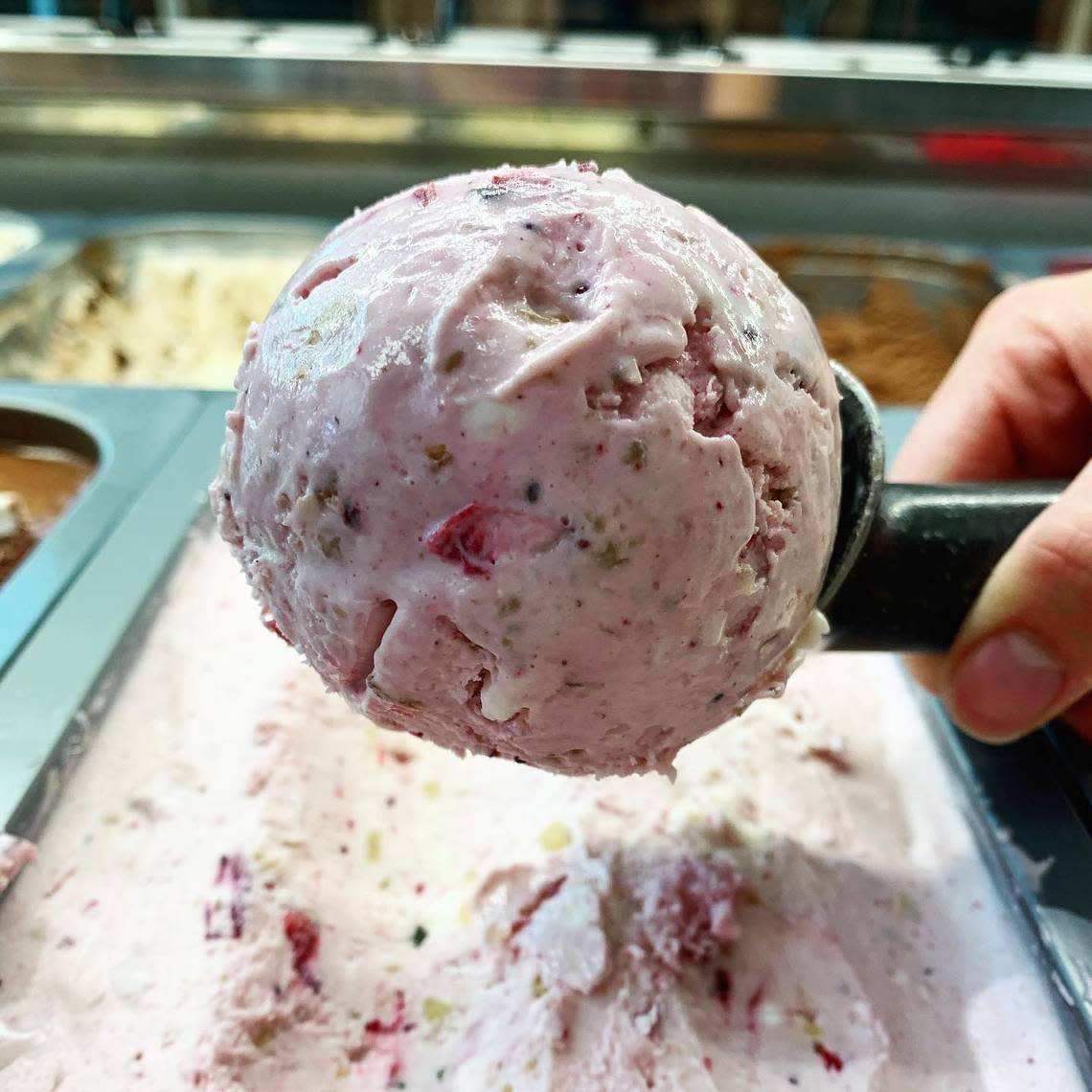 Creativity is a given at The Stil. Last Thanksgiving, this ice cream was sold including cranberry, goat cheese, walnuts, and rosemary.