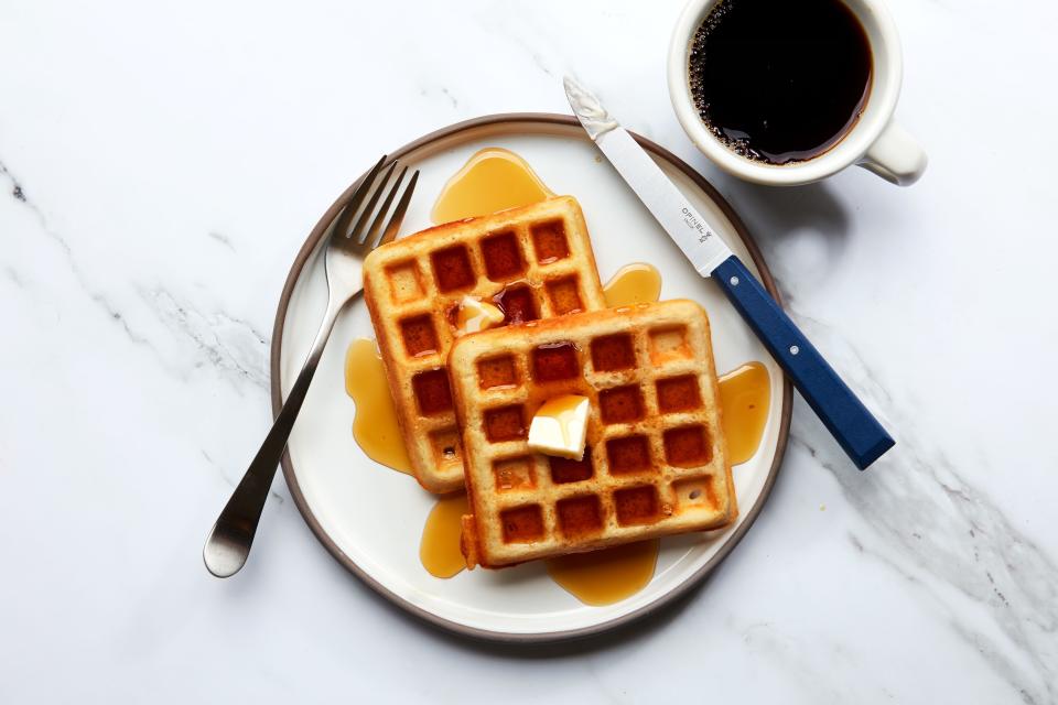 Belgian-Style Yeast Waffles