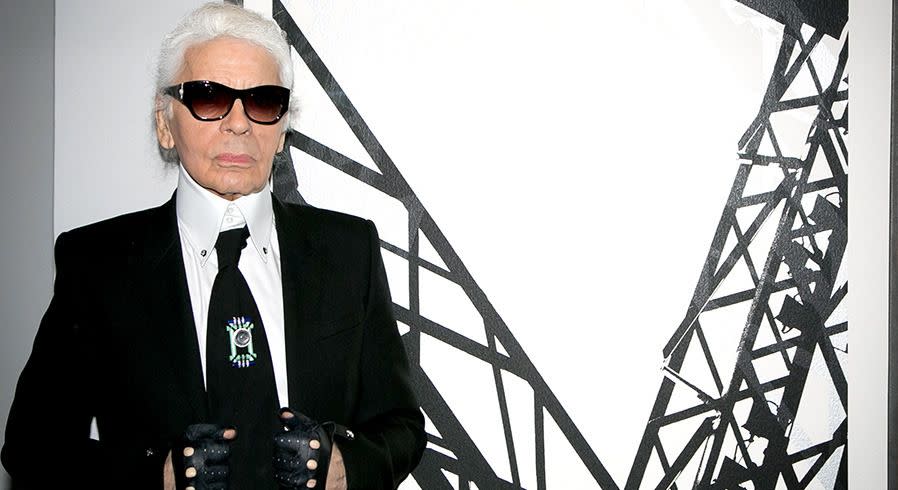 Karl Lagerfeld. Photo: Getty Images.