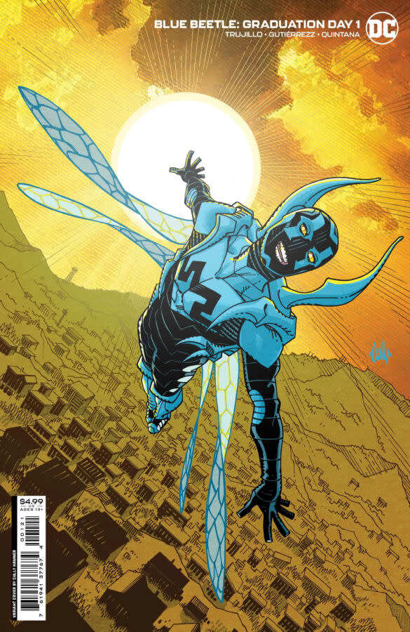 Latino comic superhero Blue Beetle will be from El Paso in film