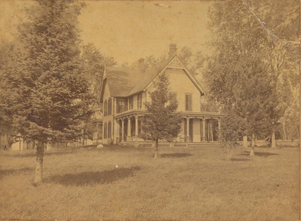 Alexander Conley Bondurant's house, circa 1886.