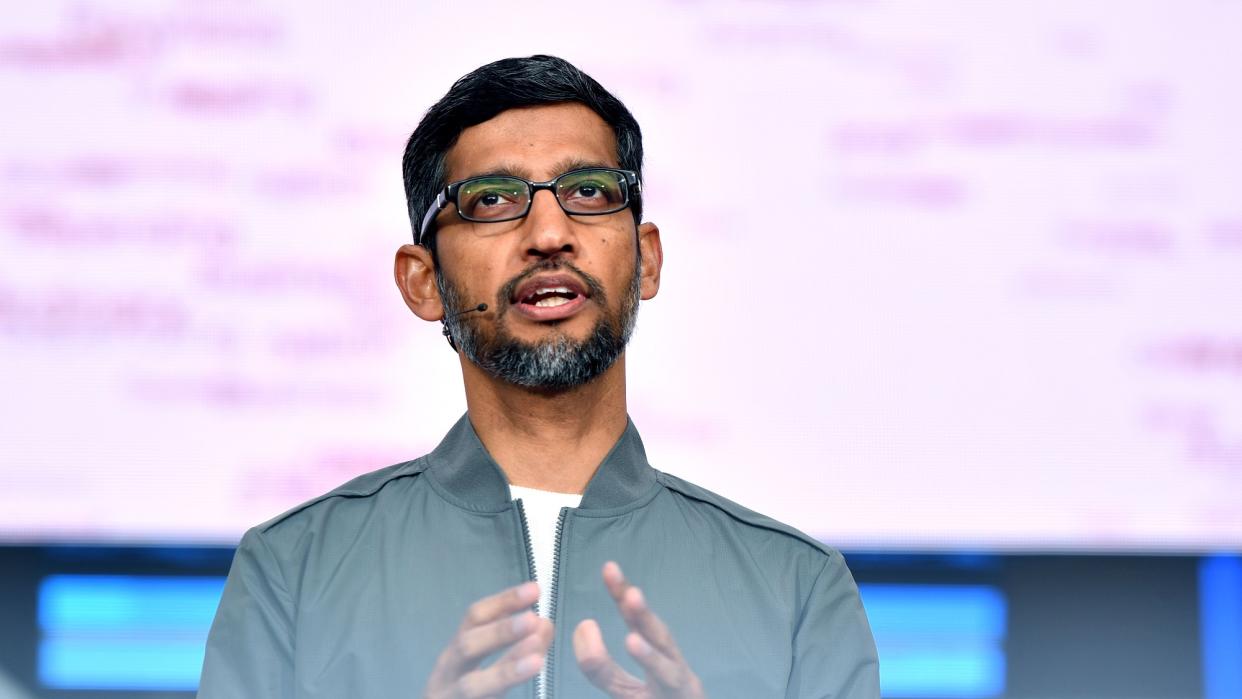  Google CEO Sundar Pichai. 