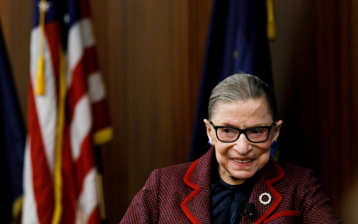 Ginsburg has been hospitalised several times in recent years - EPA