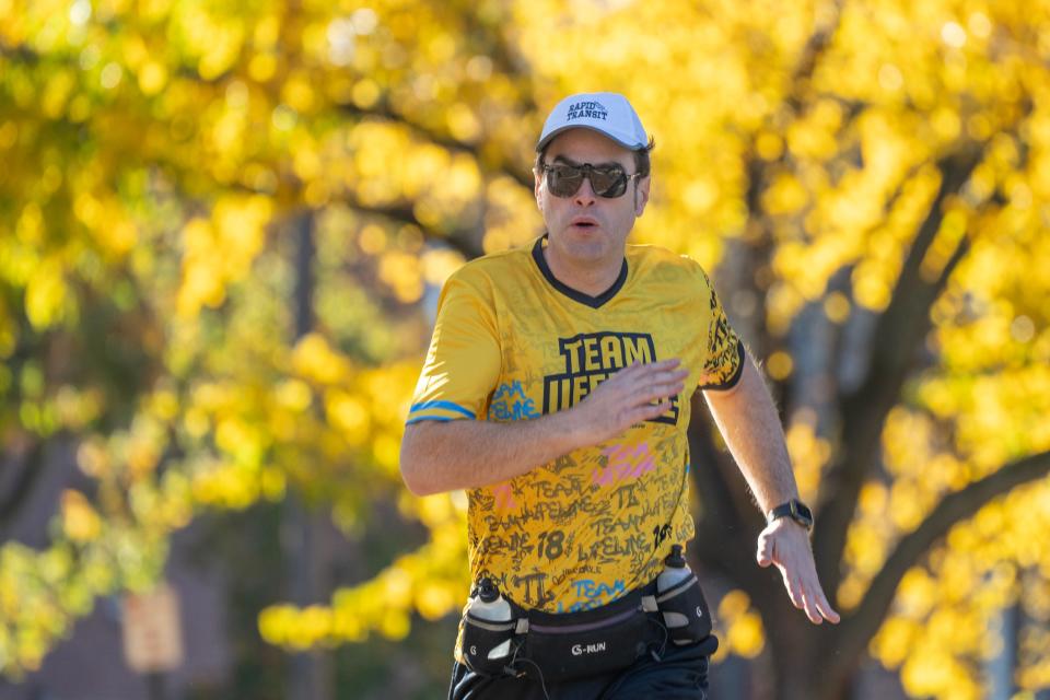 Josh Lipowsky, of Teaneck, is training to run the 2023 New York City Marathon in memory of his mother,Trudy, who died of cancer in 2021. He is raising money for a charity called Chai Lifeline, which provides assistance to families impacted by chronic illnesses.