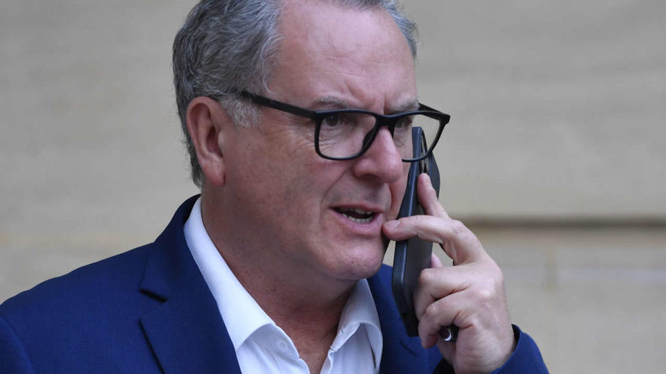 Nouvelle épisode pour Richard Ferrand (ici le 29 juin 2022 à Matignon) et l’affaire des mutuelles de Bretagne