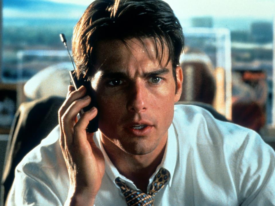 Tom Cruise in Jerry Maguire (1996)