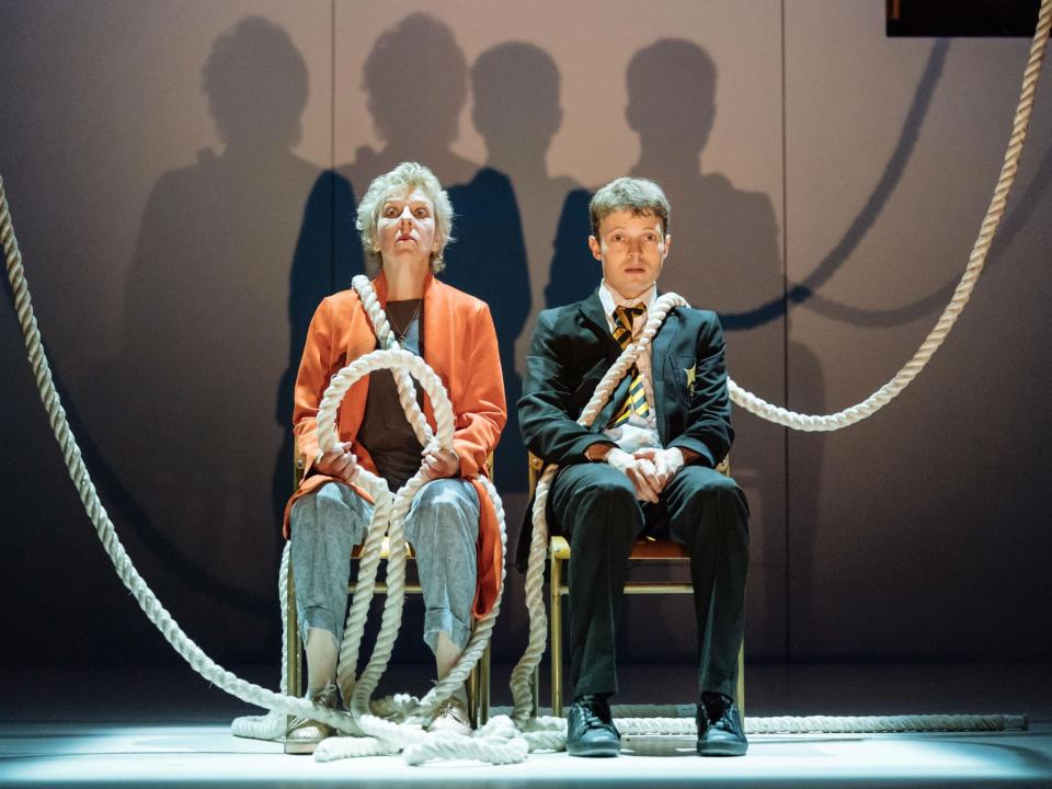 Selina Cadell and Matthew Tennyson in 'A Monster Calls': Manuel Harlan