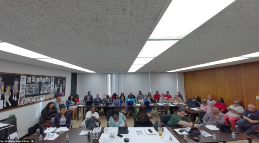 The Bridgeport Board of Education Facilities and Finance Committee live-streamed their meeting on May 20 to discuss budget issues.