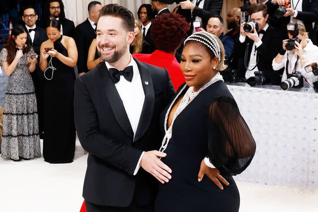 <p>Taylor Hill/Getty</p> Serena Williams and husband Alexis Ohanian in 2023, when the retired tennis pro was pregnant with their second child.