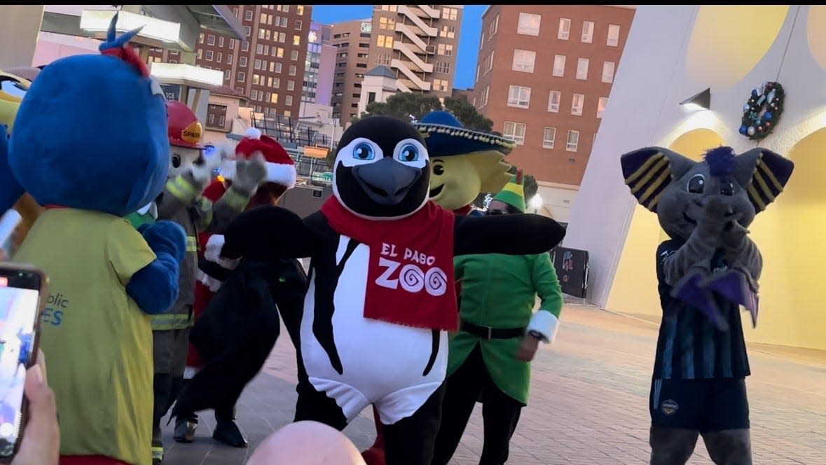 The new penguin mascot for the El Paso Zoo's upcoming Penguin Encounter was unveiled Nov. 16 during the Break the Ice event at the El Paso convention center. El Pasoans were able to vote on the penguin's name and Pebbles won.