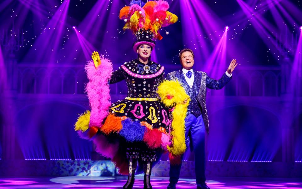 Julian Clary and Donny Osmand in Pantoland - Paul Coltas