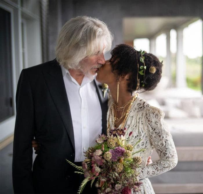 Roger Waters y Kamilah Chavis