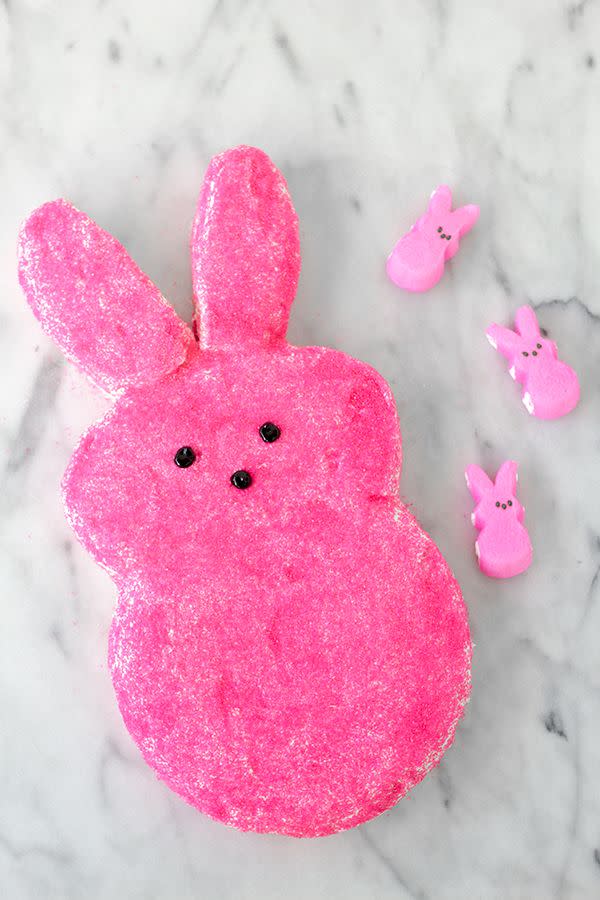 Giant Easter Peeps Cake