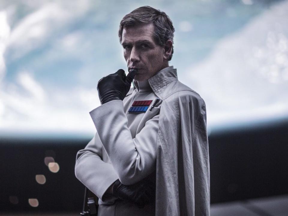 Ben Mendelsohn as Director Orson Krennic in "Rogue One: A Star Wars Story."