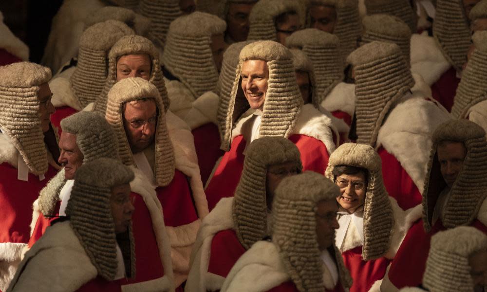 High court judges at Westminster Abbey, 2018