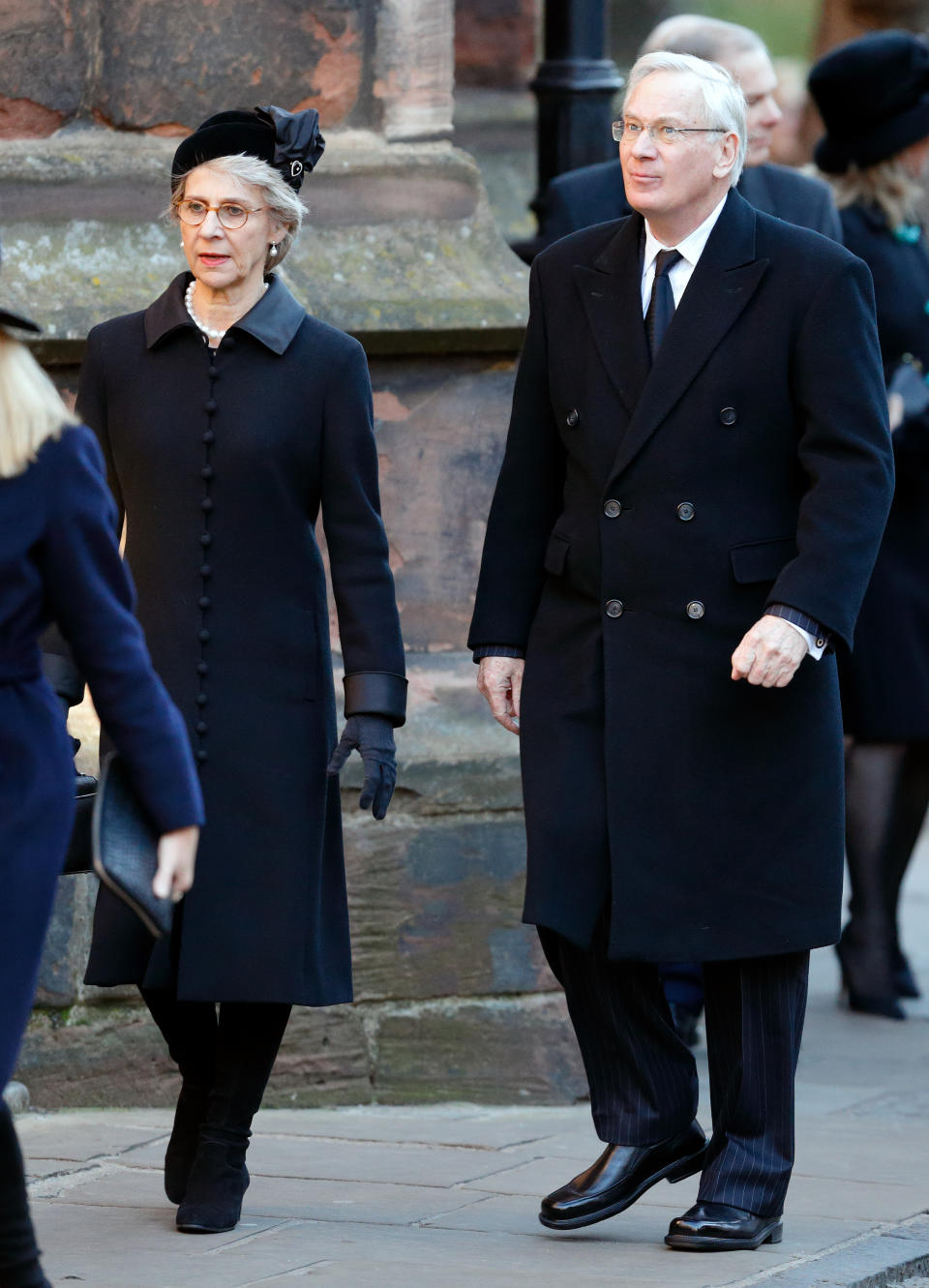  Birgitte, Duchess of Gloucester and Prince Richard, Duke of Gloucester attend a Memorial Service for Gerald Grosvenor