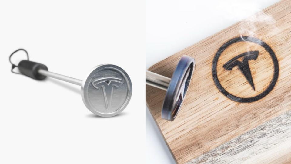 Tesla近期也推出專屬品牌烙鐵，還表示可以安全地使用在食品上。(圖片來源/ Tesla)