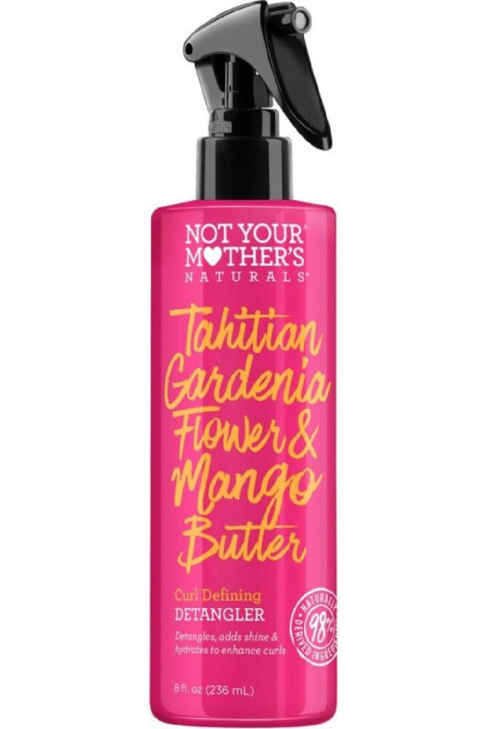 8) Not Your Mother's Naturals Tahitian Gardenia Flower & Mango Butter Curl Defining Detangler