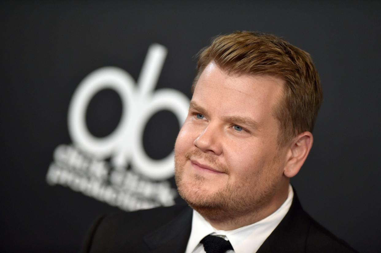 James Corden will Donald Trump mit seinen eigenen Aussagen konfrontieren. (Bild: ddp)