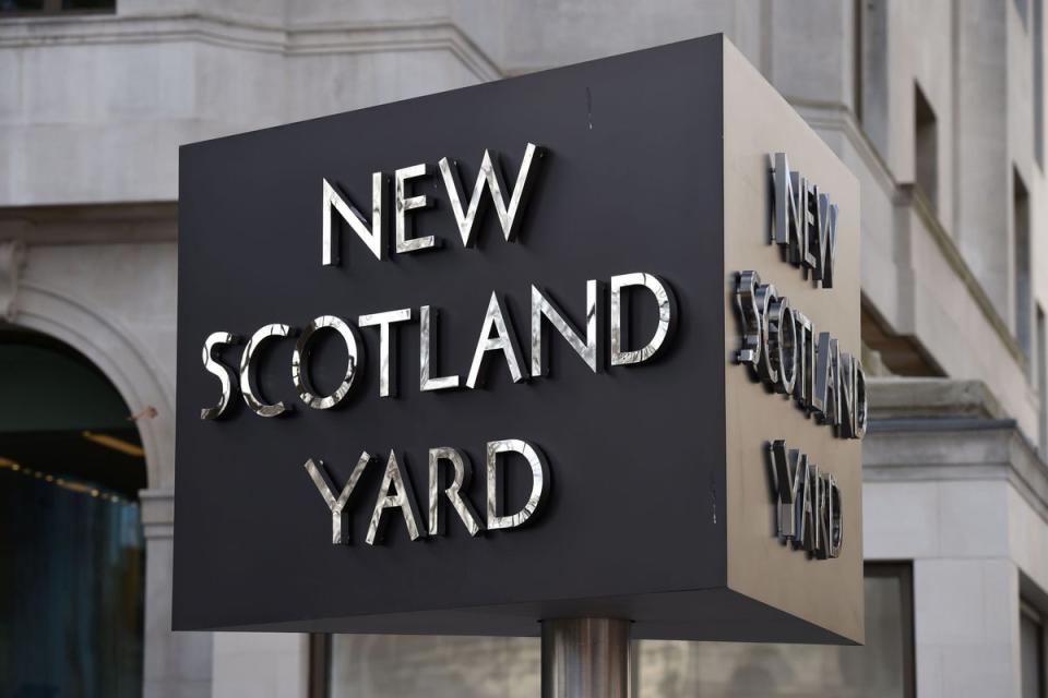 New Scotland Yard, the Metropolitan Police headquarters (Kirsty O'Connor/PA) (PA Wire)