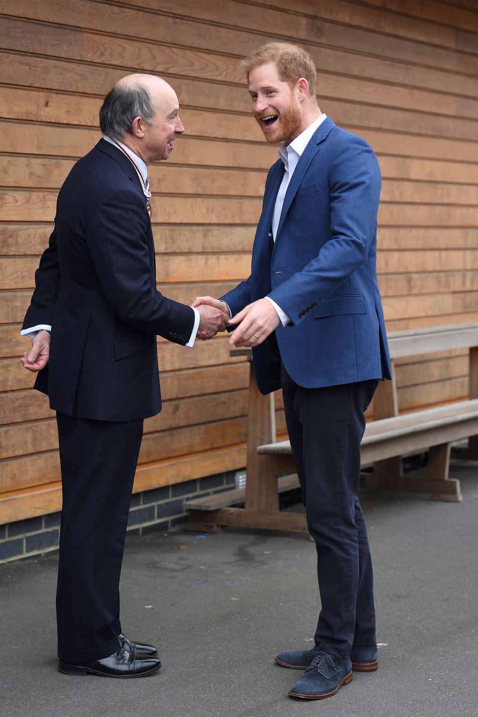 See Every Adorable Photo from Prince Harry's Visit with School Children