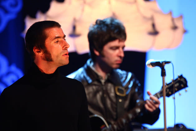 <b>Oasis</b><br><br>Ob die kleine Oasis wohl mit Noel (r.) und Liam Gallagher verwandt ist? (Bild: Wenn)