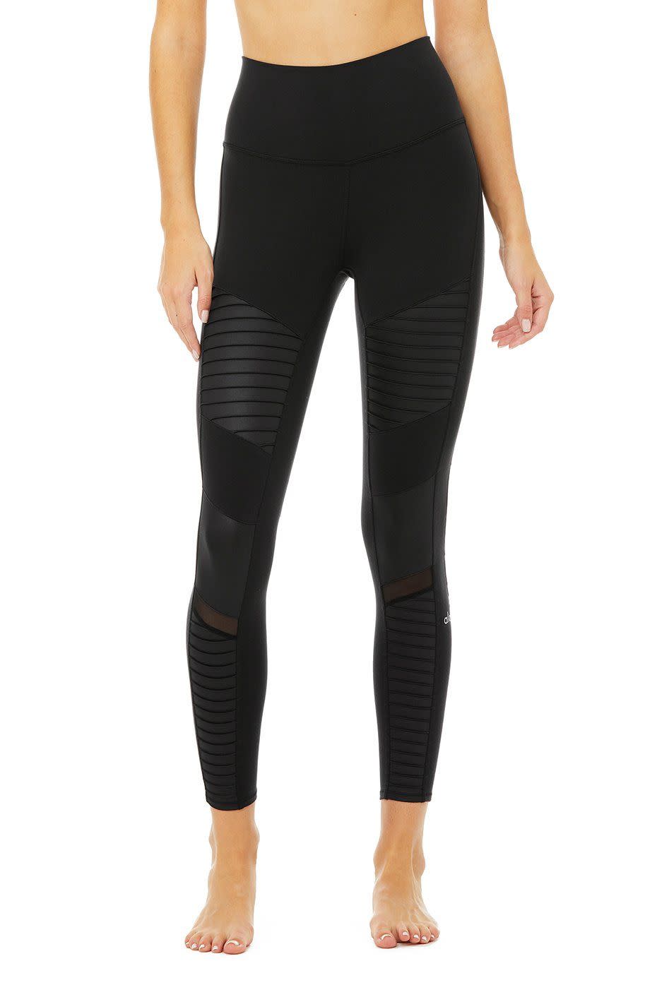 5) 7/8 High-Waist Moto Legging