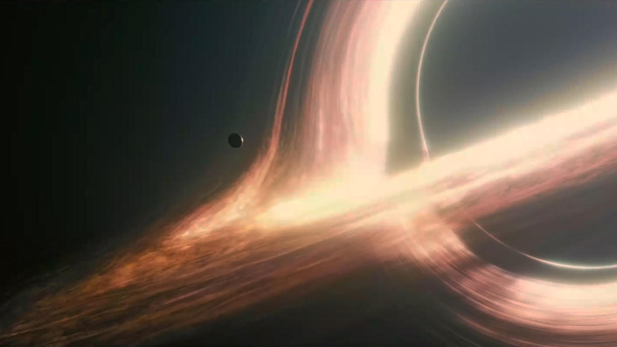  The supermassive black hole Gargantua plays a major role in the 2014 sci-fi blockbuster Interstellar. 