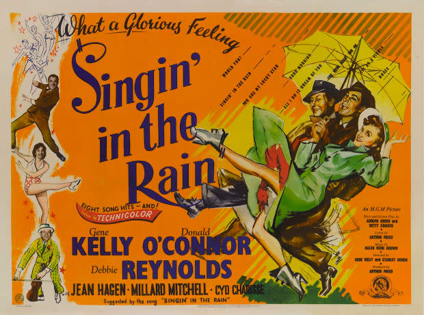 "Singin' In the Rain"<p>Movie Poster Image Art/Getty Images</p>