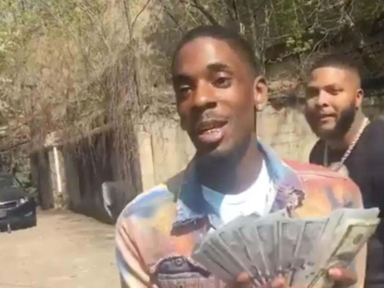 The rapper was 21-years-old when he was shot to death: Facebook screenshot