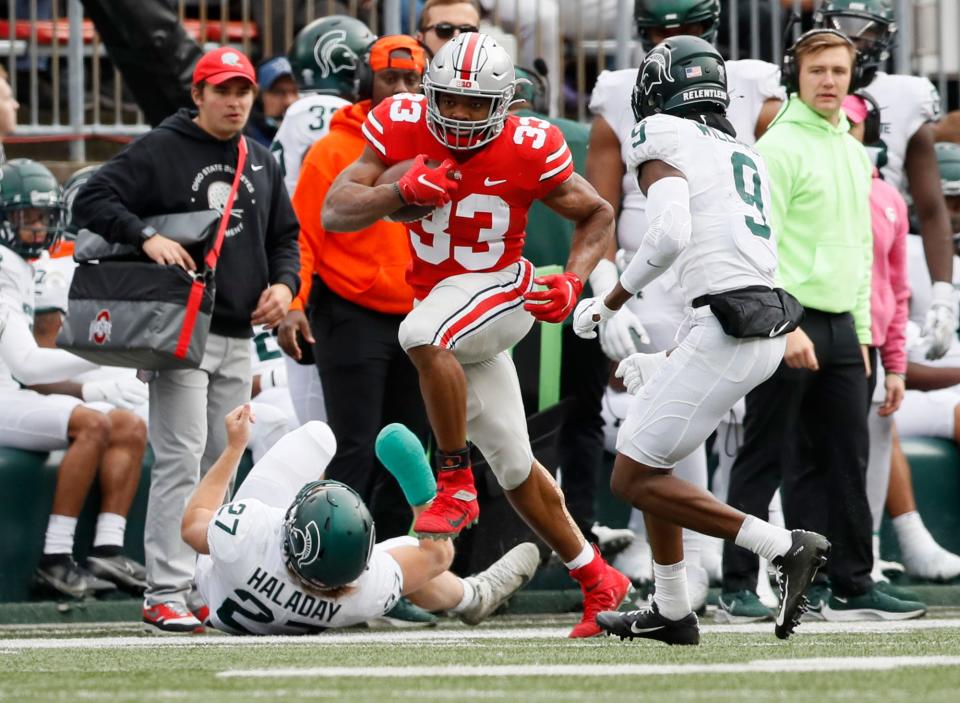 Former Ohio State RB Master Teague gets 2nd chance, signed by Steelers