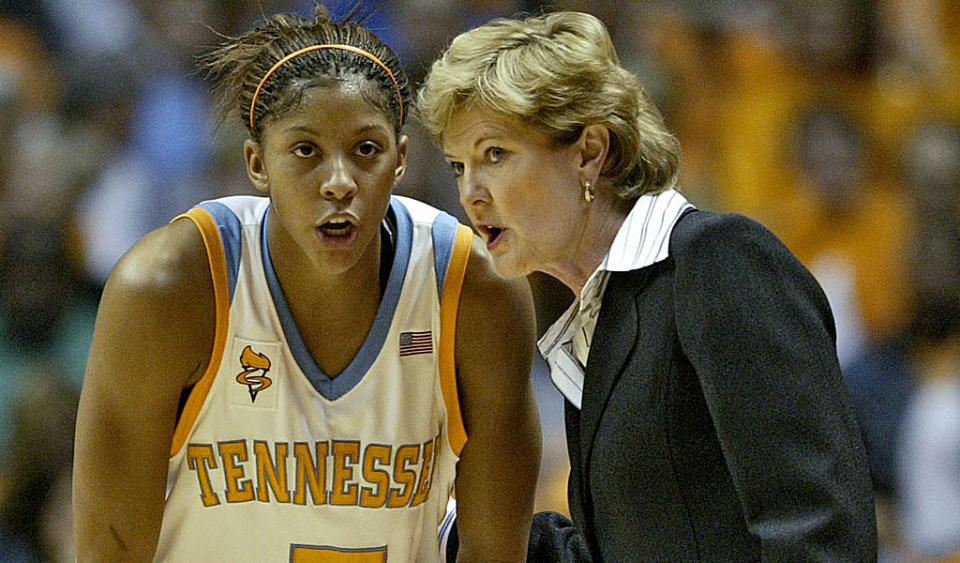 Candace Parker was among the former Lady Vols to reflect on the life of Pat Summitt (AP).