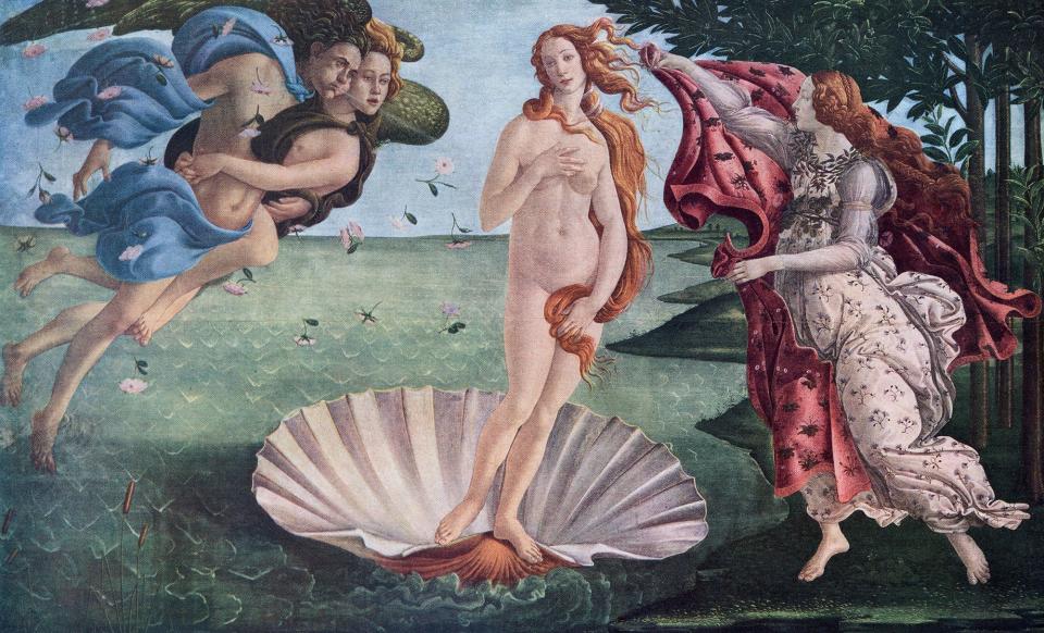 <h1 class="title"><em>The Birth of Venus</em> by Sandro Botticelli</h1><cite class="credit">Photo: Alamy</cite>