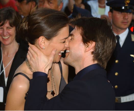 Tom Cruise and Katie Holmes (Photo:Rex)