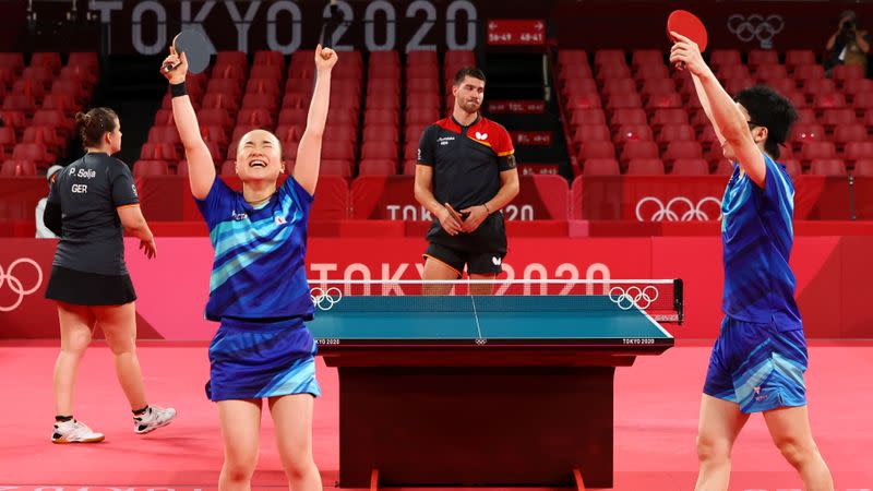 Table Tennis - Mixed Doubles - Quarterfinal